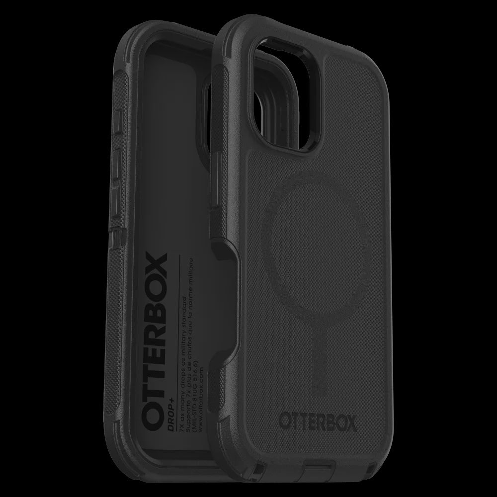 OtterBox - Defender Pro MagSafe Case for Apple iPhone 16 - Black