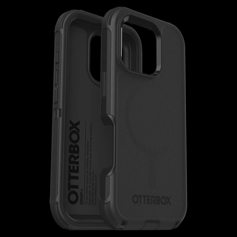 OtterBox - Defender Pro MagSafe Case for Apple iPhone 16 Pro - Black