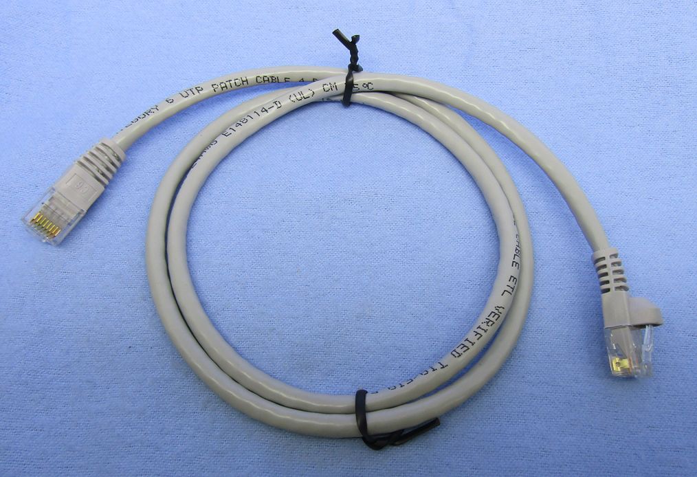 CAT6 Networking Cable – 7 ft, Grey