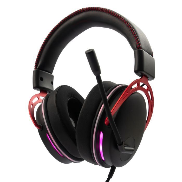 RadioShack Gaming 7.1 USB Headphones Black &amp; Red