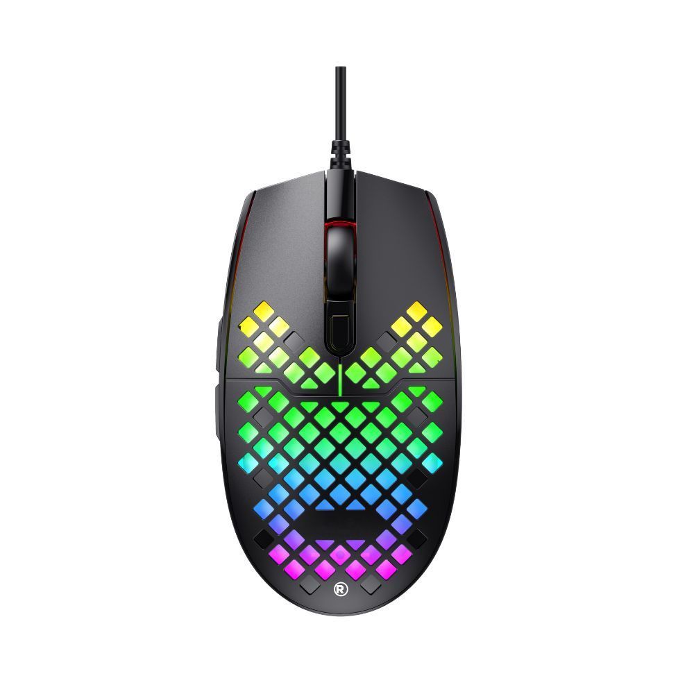 RadioShack Rival Wired Gaming Mouse with RGB Lights