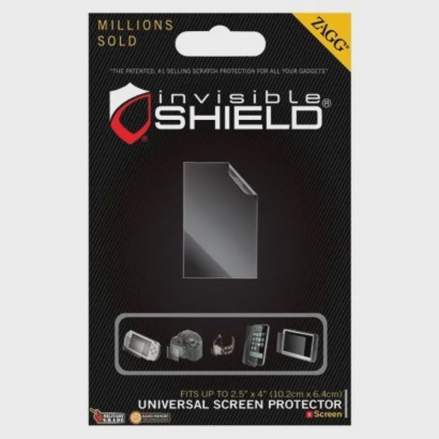 ZAGG InvisibleShield Universal Screen Protector - Clear (3-Pack)