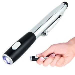 3-in-1 PenLite Stylus &amp; LED Flashlight