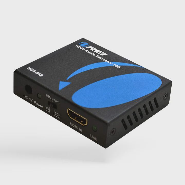 HDMI 4K Audio Extractor Converter - SPDIF + 3.5mm Output