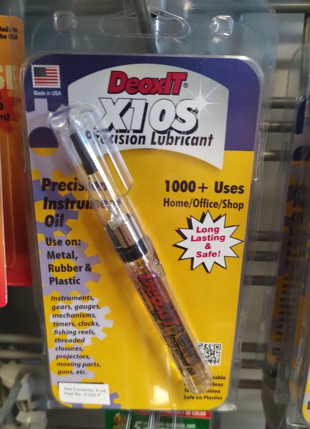 DeoxIT X10S Precision Instrument Oil Pen - 6 ML