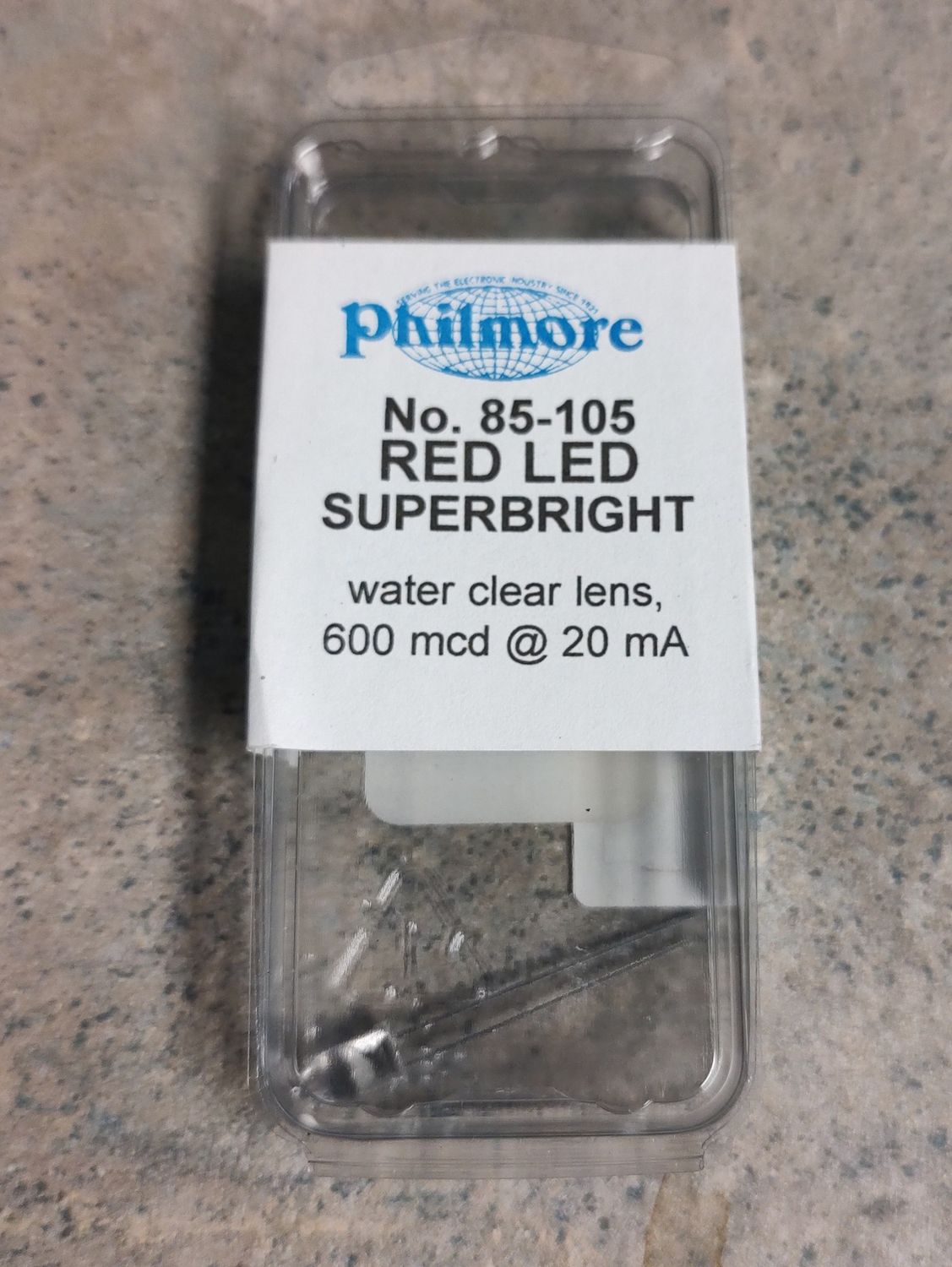 Super Bright Red LED – 600mcd