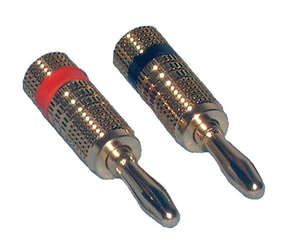 Gold Series Banana Plug (2-Pack)