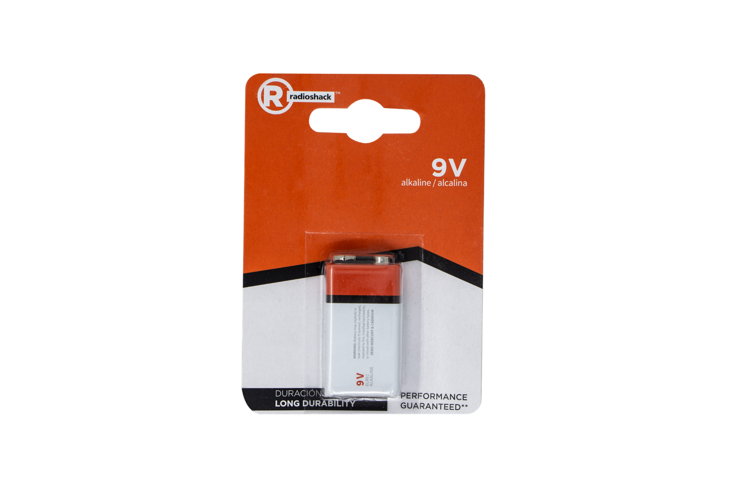 RadioShack Alkaline 9V Battery – Single Pack