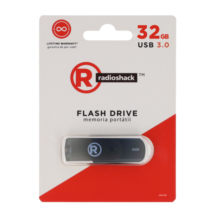 RadioShack USB 3.0 Flash Drive - 32GB