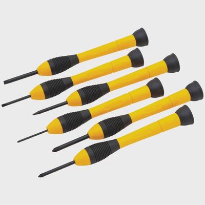6-Piece Precision Screwdriver Set with Storage Case