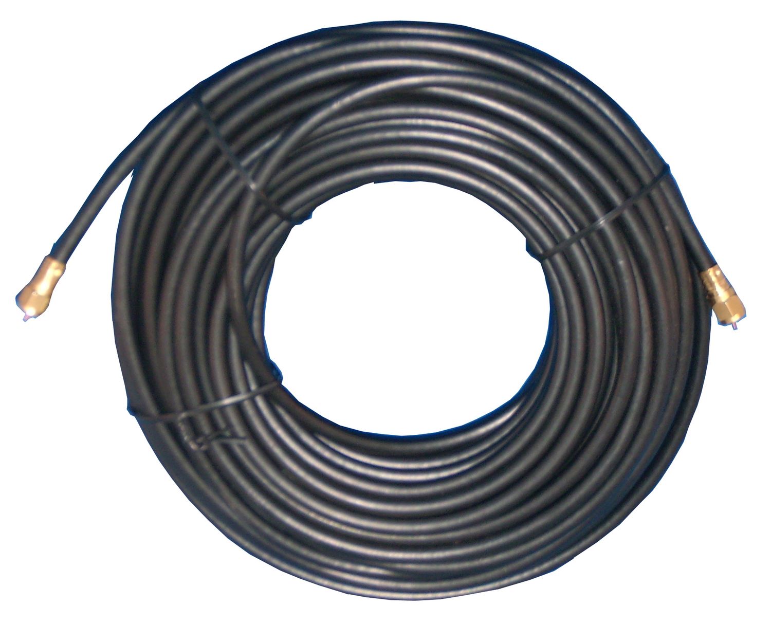 100 ft. RG6/U Coaxial Video Jumper Cable with Weatherproof F Connectors – Direct Burial