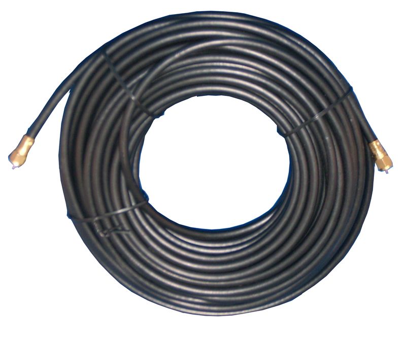 100 ft. RG6/U Coaxial Video Jumper Cable with Weatherproof F Connectors – Direct Burial