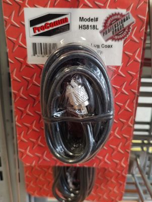 18 ft. RG58 Coaxial Cable with PL-259 to Lug Connectors