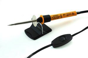 20 Watt Hobby Soldering Iron J-020 – Miniature Corded Iron with Switch and Stand