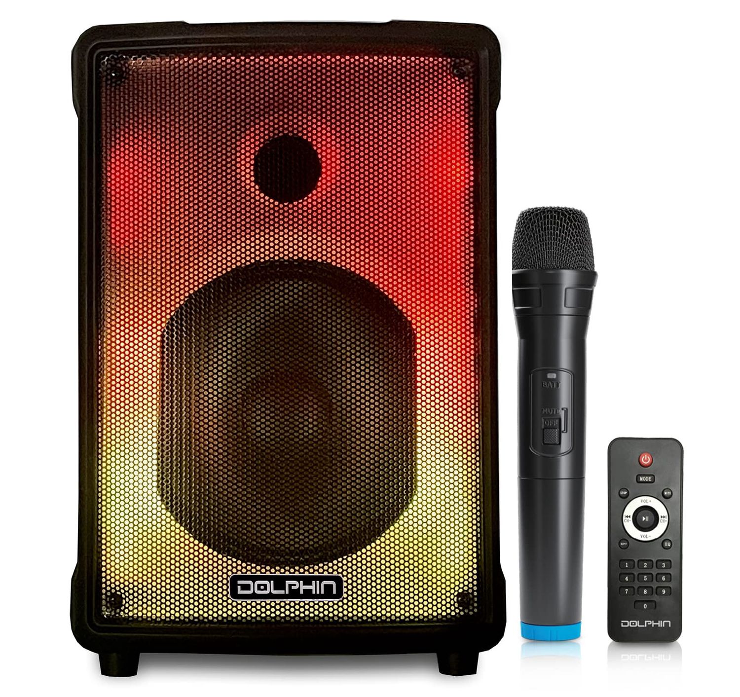 Portable Bluetooth Karaoke Speaker – 8&quot;