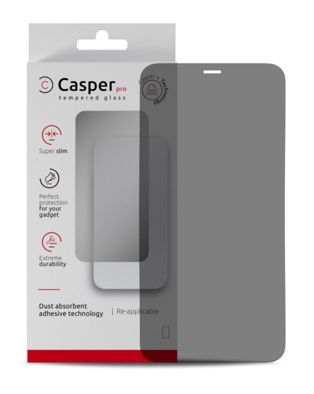 Casper Pro Privacy Tempered Glass Screen Protector for iPhone XR/11
