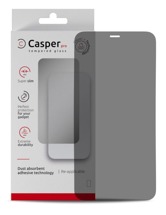 Casper Pro Privacy Tempered Glass Screen Protector for iPhone 12 / 12 Pro