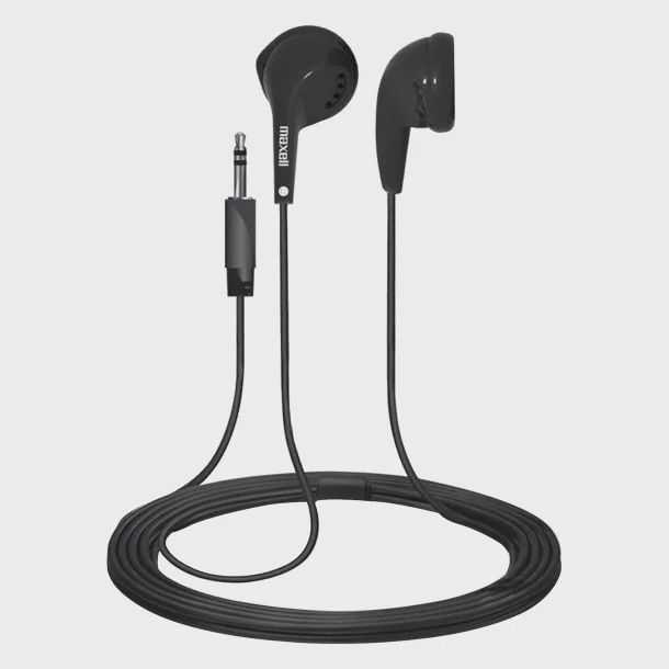 Maxell EB-95 On-Ear Earbuds – Black