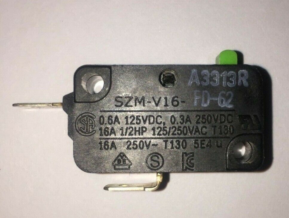 Microwave Oven Micro Switch – Normally Closed (SZM-V16-FD-62)
