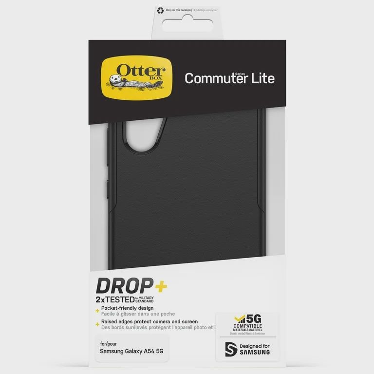 OtterBox – Commuter Lite Case for Samsung Galaxy A54 5G – Black