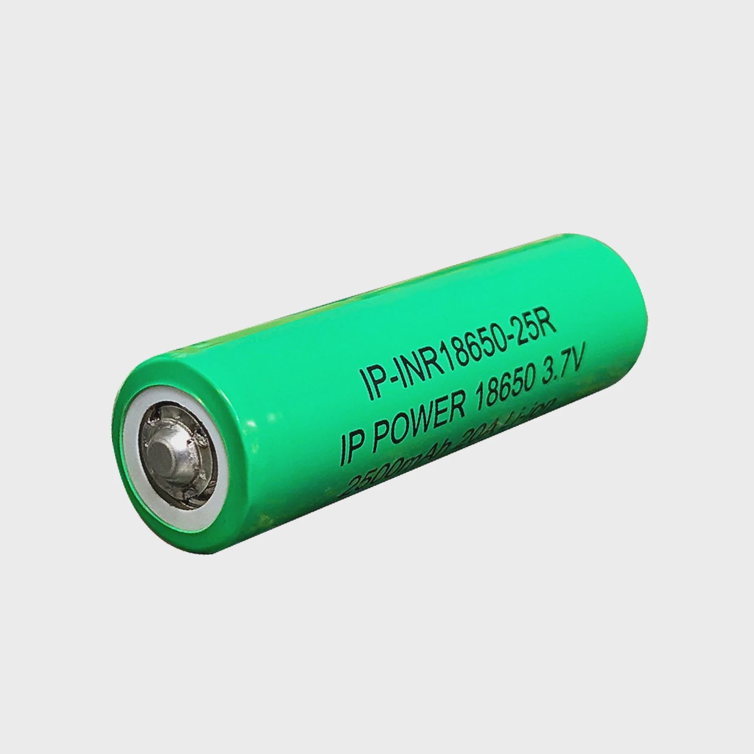 Li-Ion 18650 3.7V 2500mAh 20A Rechargeable Button Top Battery
