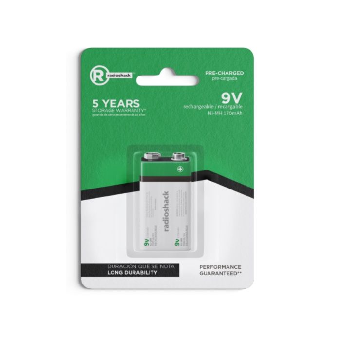 9V Rechargeable Battery