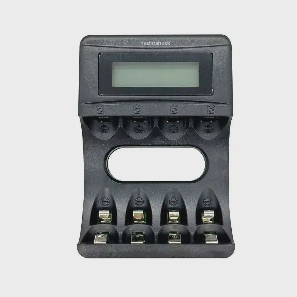 RadioShack Smart AA &amp; AAA Battery Charger – 4 Bay
