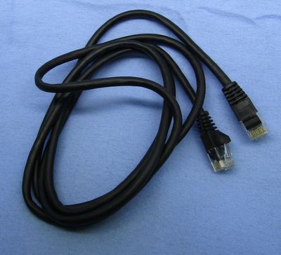 CAT6 Patch Cable – 14 ft., Black