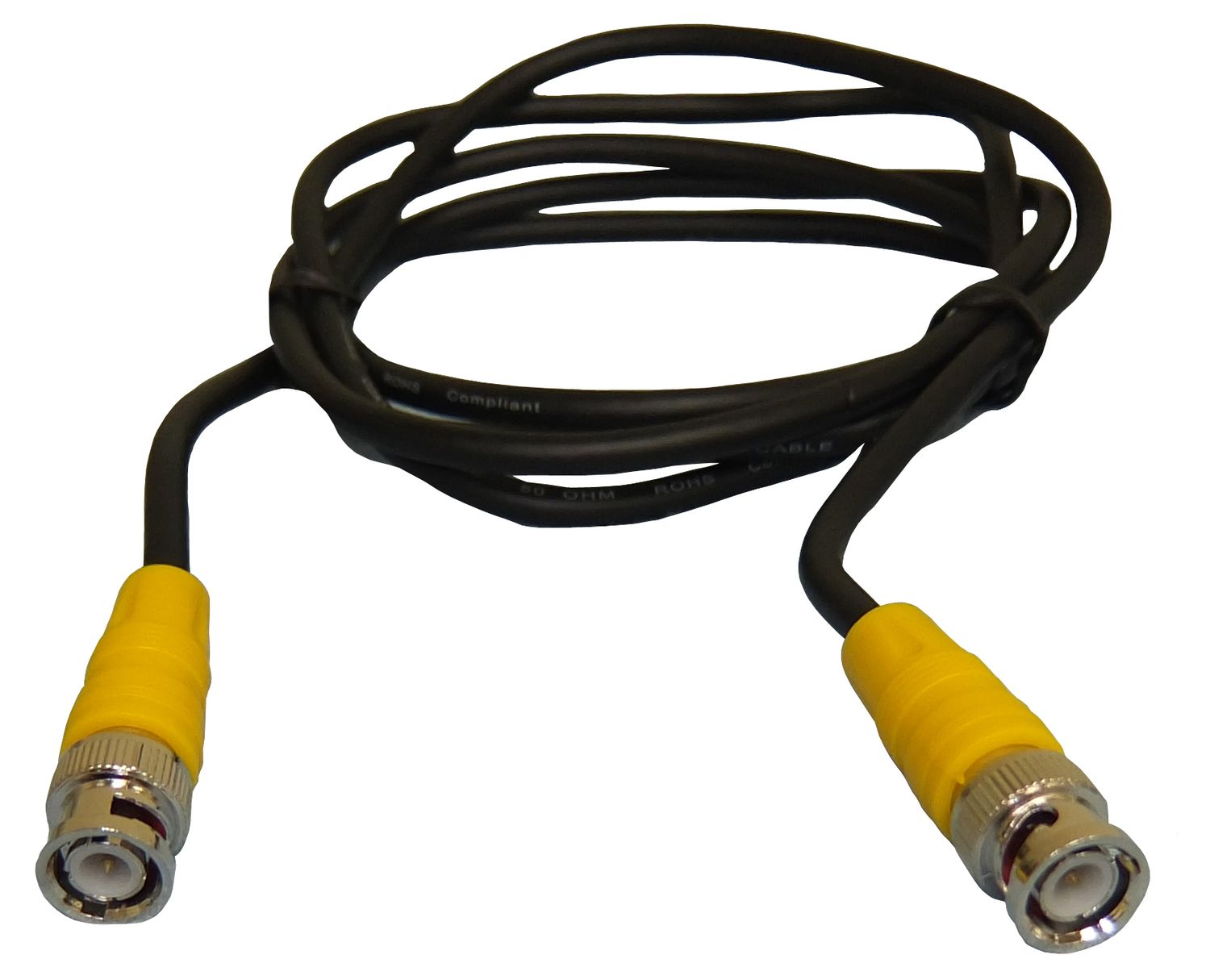 6-Foot 50-Ohm BNC RG-58 Coaxial Cable Assembly