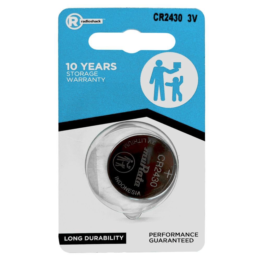 CR2430 3V Lithium Coin Cell Battery