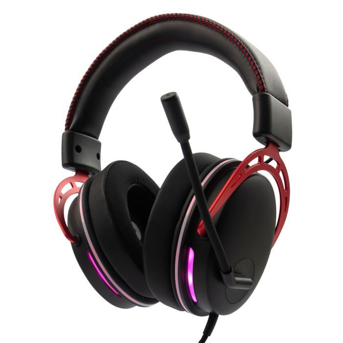 Gaming 7.1 USB Headphones Black &amp; Red