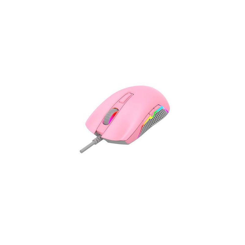 Pink RGB Wired Backlit Gaming Mouse