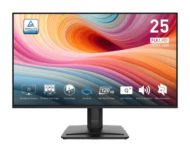 MSI PRO MP251 E2 24.5" 120Hz IPS Monitor
