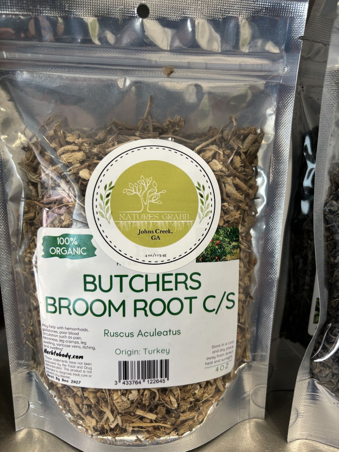 Butchers Broom Root (4oz)