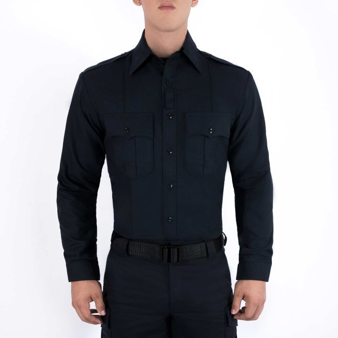LONG SLEEVE RAYON SUPERSHIRT®- DARK NAVY