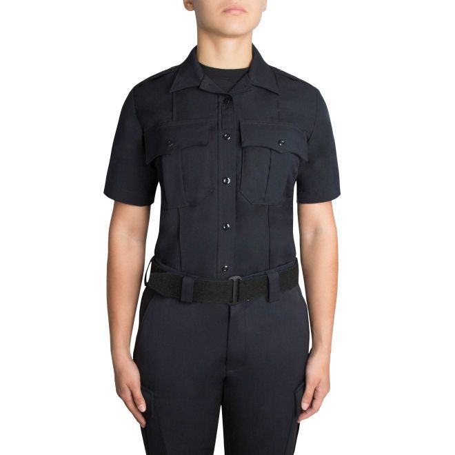 WOMEN'S SHORT SLEEVE RAYON SUPERSHIRT® - DARK NAVY