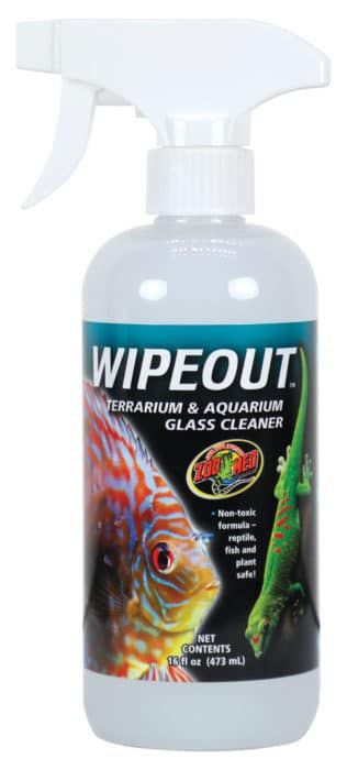 Zoo Med Wipeout Glass Cleaner 16 oz