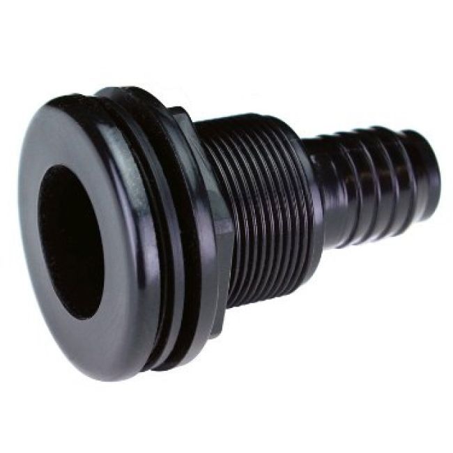Lifegard Aquatics 1&quot; Slip Bulkhead Insert