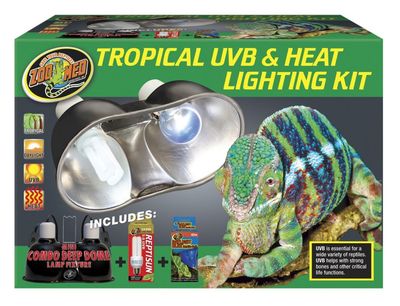 Zoo Med Tropical UVB/Heat Lighting Kit