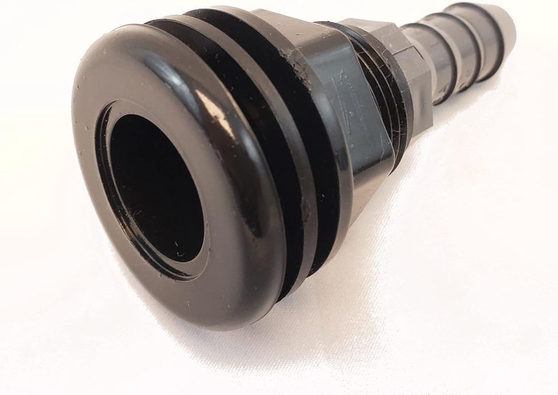 Lifegard Aquatics 3/4" FPT Bulkhead w/Insert