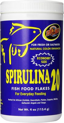Zoo Med Spirulina 20 Flakes 4 OZ