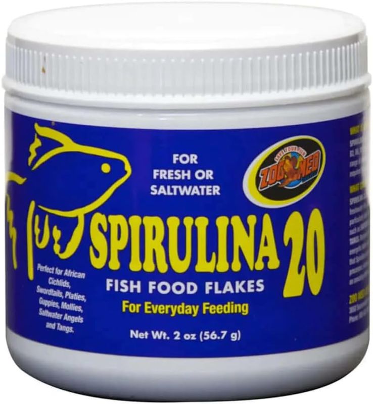 Zoo Med Spirulina 20 Flakes 2 oz