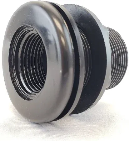 Lifegard Aquatics 2" FPT x Slip Bulkhead