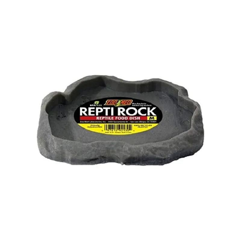 Zoo Med Repti Rock Food Dish, Medium