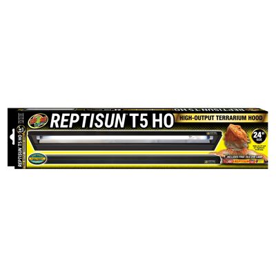 Zoo Med ReptiSun T5 HO Hood with 10.0 UVB 24&quot;