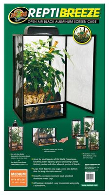 Zoo Med ReptiBreeze Aluminum Cage, Medium
