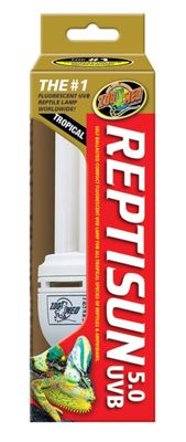 Zoo Med ReptiSun 5.0 UVB Compact Tropical Reptile Lamp 26 W