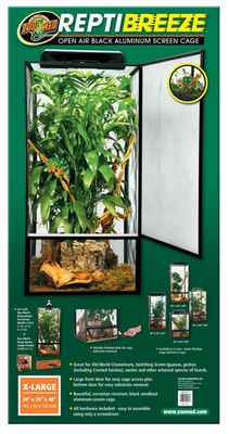 Zoo Med ReptiBreeze  Aluminum Cage, XL