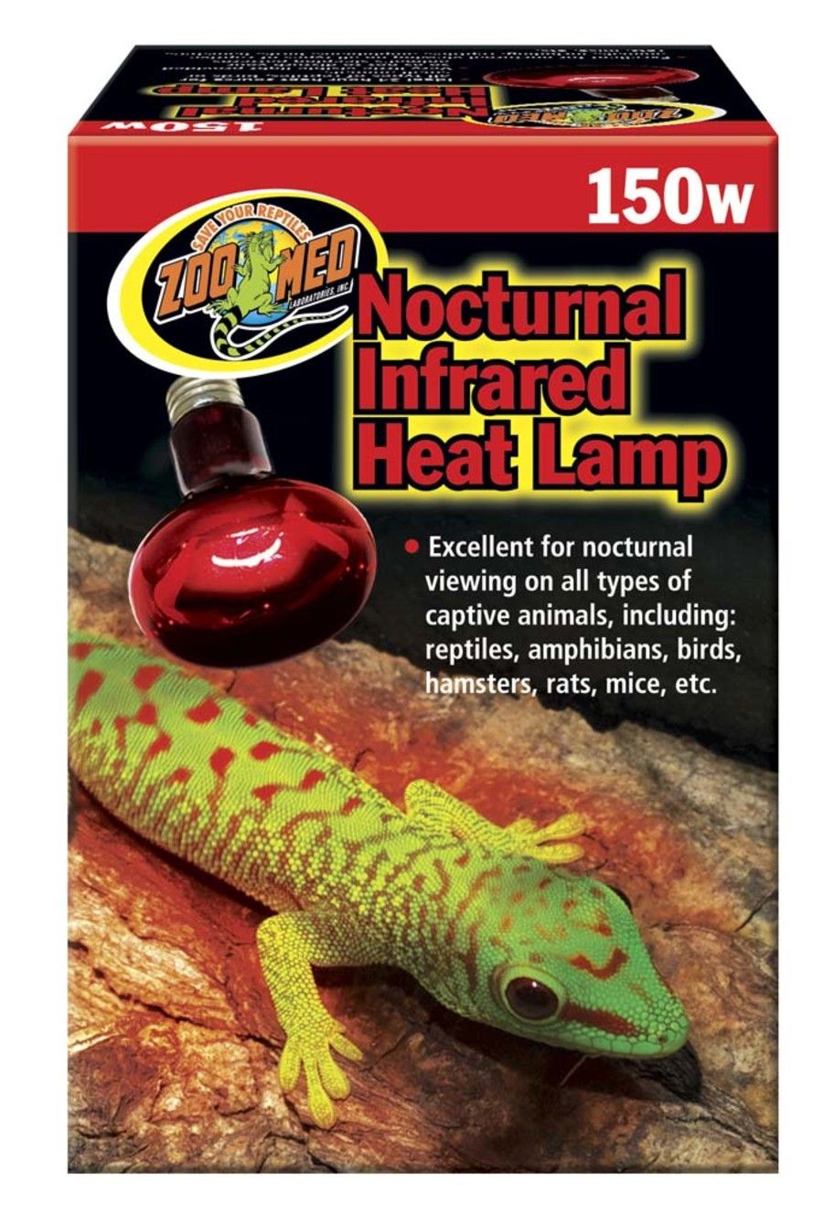 Zoo Med Nocturnal Infrared Heat Lamp 150w