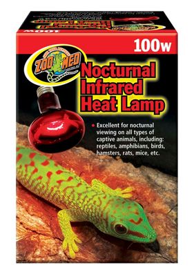 Zoo Med Nocturnal Infrared Heat Lamp 100w